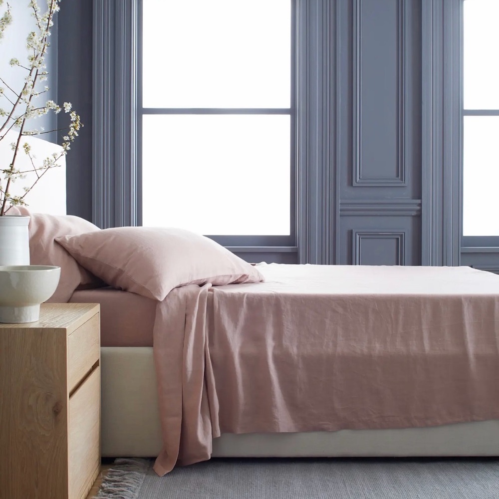 Quince European Linen Sheet Size TWIN (READ)
